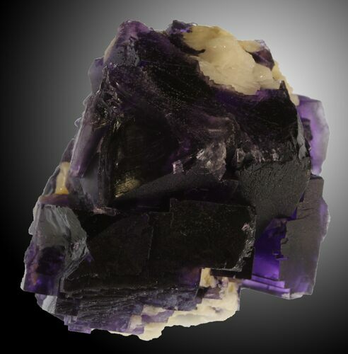 Cubic Fluorite on Bladed Barite - Cave-in-Rock, Illinois #32190